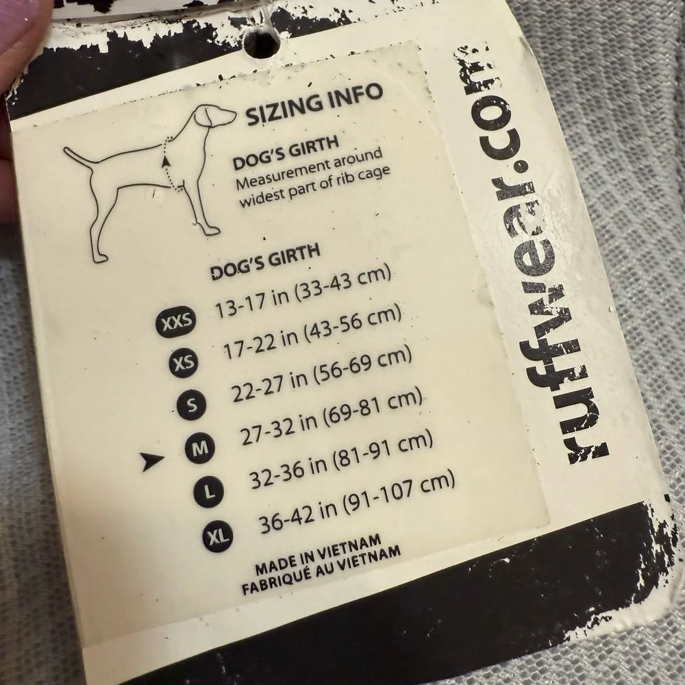 Ruffwear Swamp Cooler Dog Vest‎ light grey Medium NEW